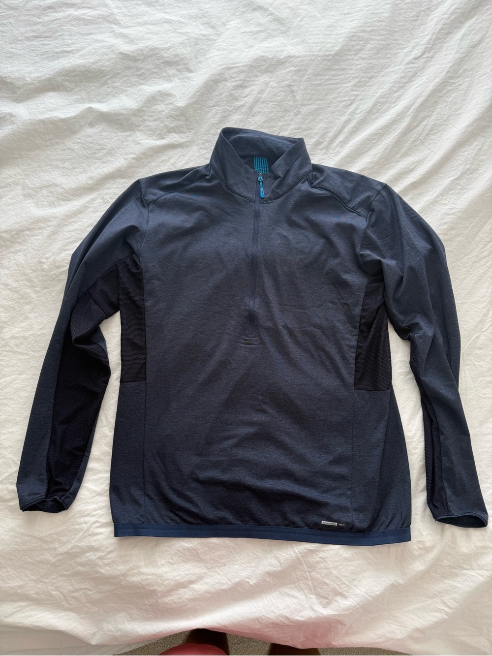 Solomon Men's Quarter-Zip Performance Jacket - Navy